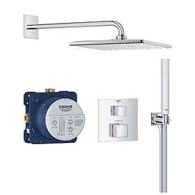 Grohe Precision Cube Dusjpakke For innbygning, Krom 34879000