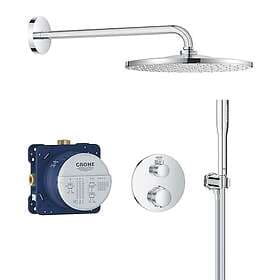 Grohe Precision Thermostat Dusjpakke For innbygning, Krom 34880000