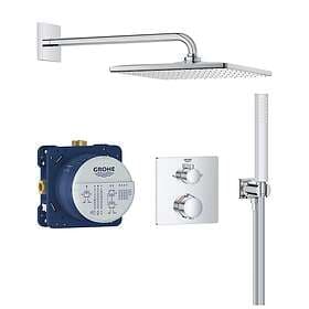 Grohe Precision Thermostat Dusjpakke For innbygning, Krom 34881000