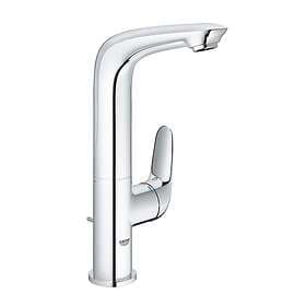 Grohe Wave 1-Greps Servantbatteri Med bunnventil, Høy tut, Krom 23584001