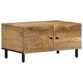 vidaXL Soffbord 80x50x40 cm massivt mangoträ 356896