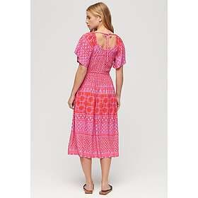 Superdry Printed Slip Sleveless Long Dress