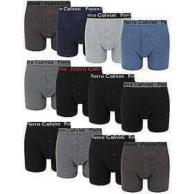 FM London Button Fly Boxershorts (12-pack)
