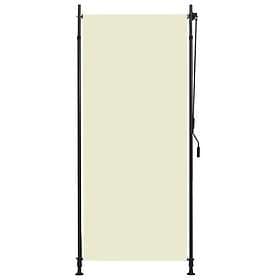 vidaXL Roller Blind Outdoor 100x270 cm Cream White 145939