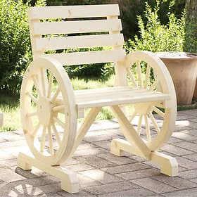 vidaXL Trädgårdsstol 58x58x78,5 cm massiv furu 365099