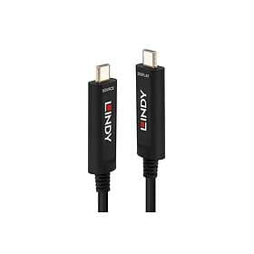 Lindy 38503 USB-kabel 15 m USB C Sort