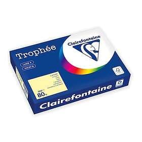 Clairefontaine Trophée A4 80g Light Yellow