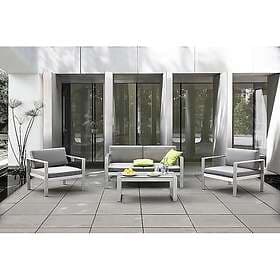 deNoord Loungegrupp Salerno Utomhus 90 cm 1012548