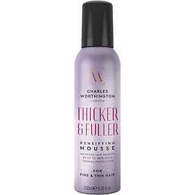 Charles Worthington Thicker & Fuller Densifying Mousse 200ml