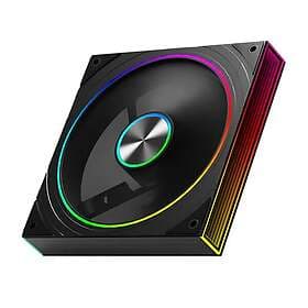 Aerocool HEXFORMBKV2 Micro ATX PC Case 3 Fans FRGB Black AEROPGS-HEXFORM-GBK2