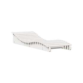 vidaXL Sunbed solid pine 205x70x31.5cm