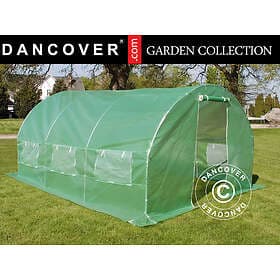 Dancover Tunnelväxthus 3x4,5x2m, 13,5m², Grön