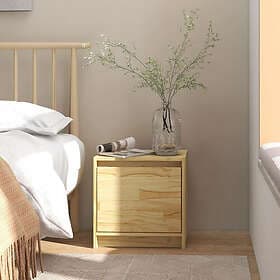 vidaXL Nightstand Pine 40x30.5x40cm 808113