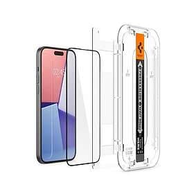 Spigen Glas.Tr "Ez Fit" Screen Protector Tempered Glass 2-Pack Black