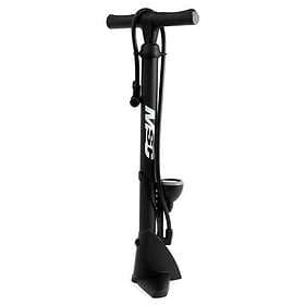 MSC Floor Pump With Pressure Indicator Silver 160 Psi