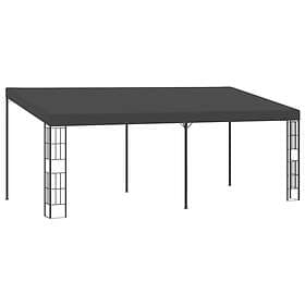 vidaXL Wall-mounted Pavilion 3x6m Anthracite Fabric