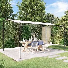 vidaXL Pavilion 4x3m (Cream White) Steel