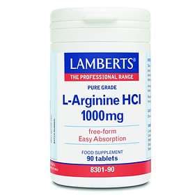 Lamberts L-Arginine HCI 1000mg 90 Capsules