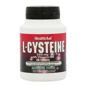 HealthAid L-cysteine 550mg 60 Tablets
