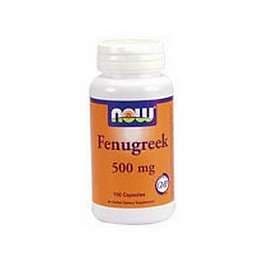 Now Foods Fenugreek 500mg 100 Capsules