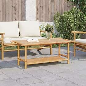 vidaXL Soffbord 110x55x45 cm bambu 366474