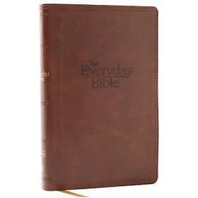 Thomas Nelson: NKJV, The Everyday Bible, Brown Leathersoft, Red Letter, Comfort 