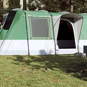 vidaXL Family Tent tunnel 4 persons green waterproof 94628