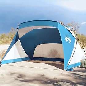 vidaXL Strandtält azurblå 274x178x170/148 cm 185T polyester 94403