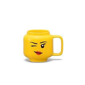 LEGO Small Winking Girl Ceramic Mug 26cl