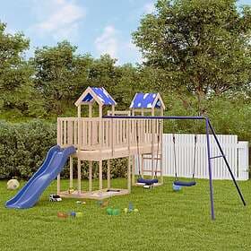 vidaXL Lekplats massiv furu 3278983