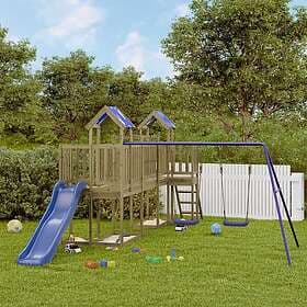 vidaXL Lekplats impregnerad furu 3278982