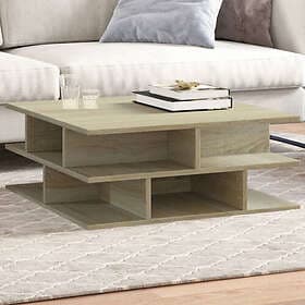 vidaXL Coffee Table sonoma-oak 70x70x29 cm engineered wood 840746