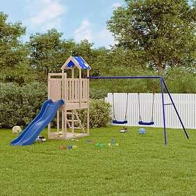 vidaXL Lekplats massiv furu 3278977