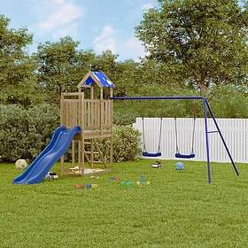 vidaXL Lekplats impregnerad furu 3278979