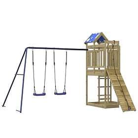 vidaXL Lekplats impregnerad furu 3278997
