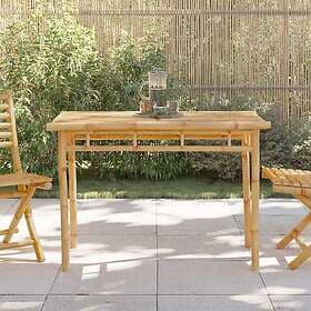 vidaXL Garden Table 110x55x75 cm bamboo