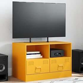 vidaXL TV-skåp senapsgul 67x39x44 cm stål 841745