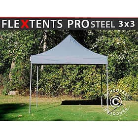 Dancover Snabbtält Depåtält Easy-up tält Eventtält Partytält FleXtents PRO Steel