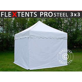 Dancover Snabbtält Depåtält Easy-up tält Eventtält Partytält FleXtents PRO Steel