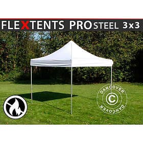 Dancover Snabbtält Depåtält Easy-up tält Eventtält Partytält FleXtents PRO Steel