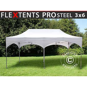 Dancover Snabbtält Depåtält Easy-up tält Eventtält Partytält FleXtents PRO Steel