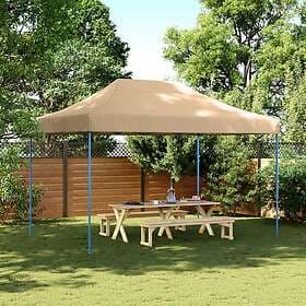 vidaXL Party Tent 4x2.8m Beige