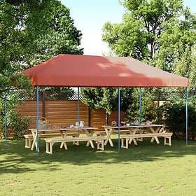 vidaXL Party Tent 5.8x2.9m (Terracotta)