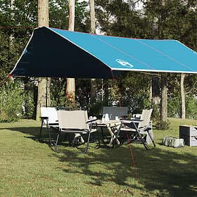 vidaXL Tarp blå 420x440 cm vattentät 94674