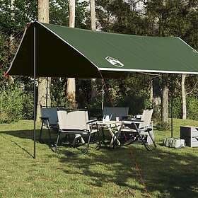 vidaXL Tarp grön 430x380x210 cm vattentät 94679