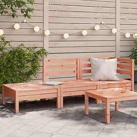 vidaXL Garden sofa 3-seat solid douglas wood 838045