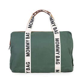 Childhome CHILD HOME Mommy Väska Signature Canvas grön