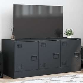 vidaXL TV-skåp antracit 99x39x44 cm stål 841645