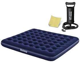Bestway Pneumatisk madrass med pump 203 x 183 x 22 cm 67004