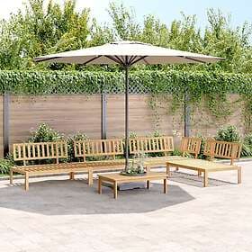 vidaXL Garden sofa set 5-piece solid acacia wood 3209304